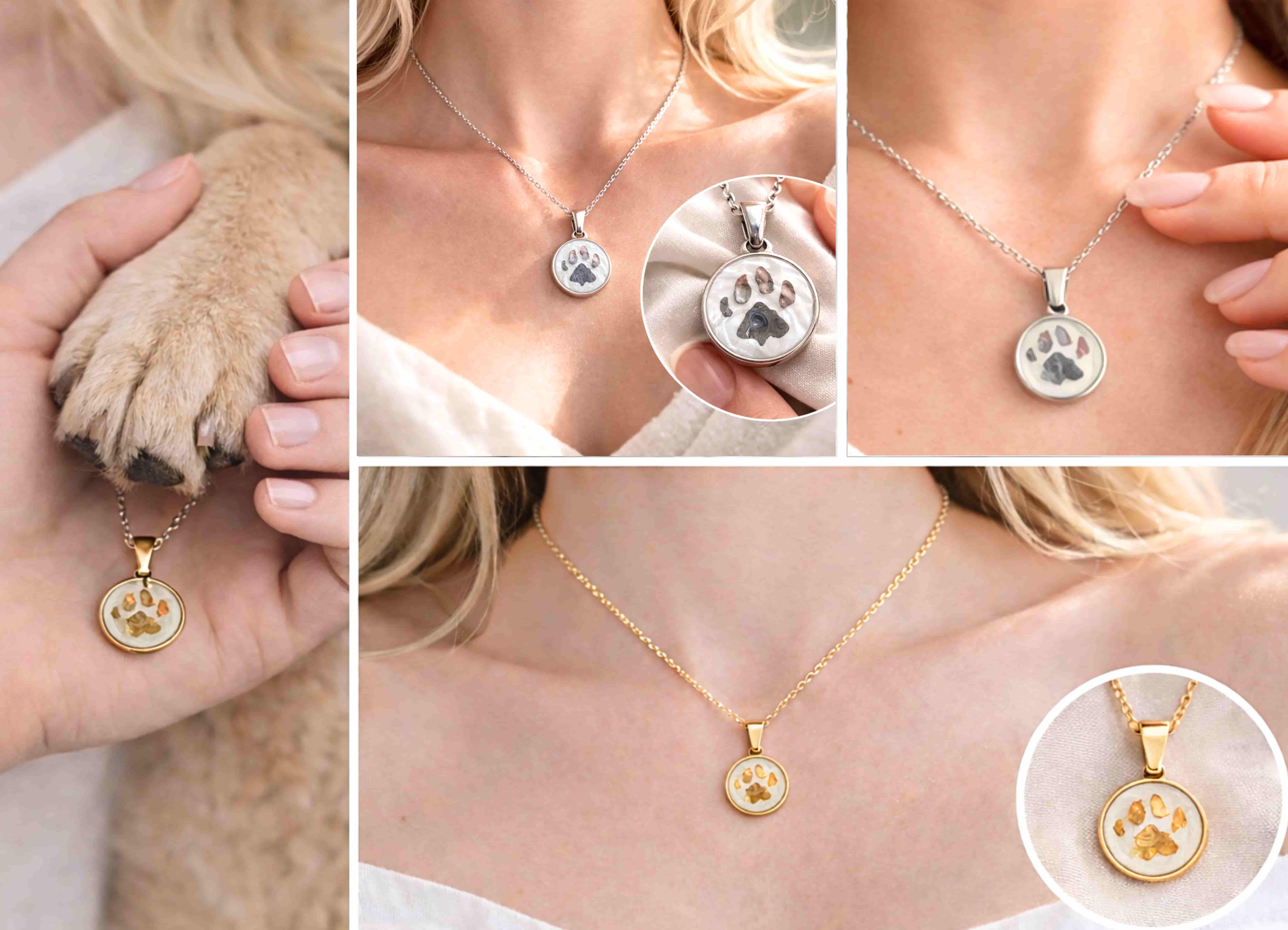 sperky s otiskem tlapy